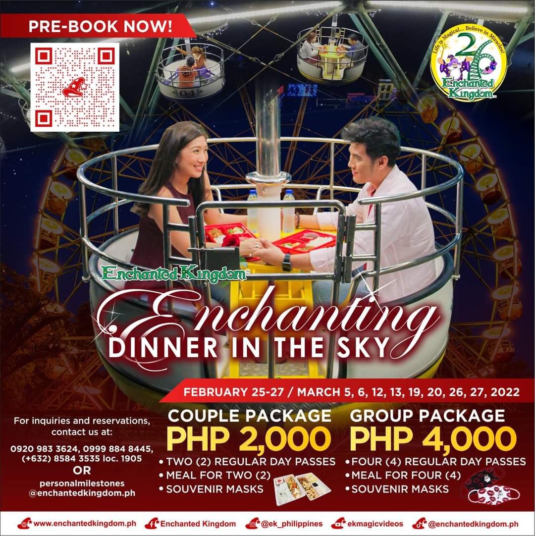 ENCHANTING DINNER IN THE SKY