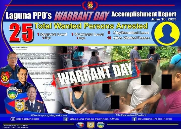 WARRANT DAY
