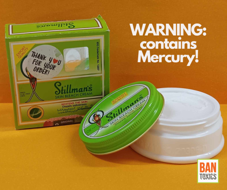 WARNING contains Mercury!