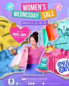 Because She Deserves It: Celebrate Women’s Month at SM Center Lemery