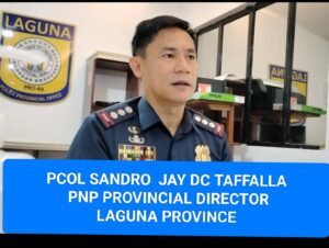 Pahayag ni PCol Sandro Jay DC Taffalla, Laguna Acting Provincial Director ukol sa Cybercrime bilang Focus Crime sa Lalawigan ng Laguna